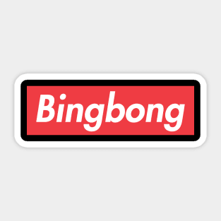 Bing Bong NYC New York BOGO Sticker